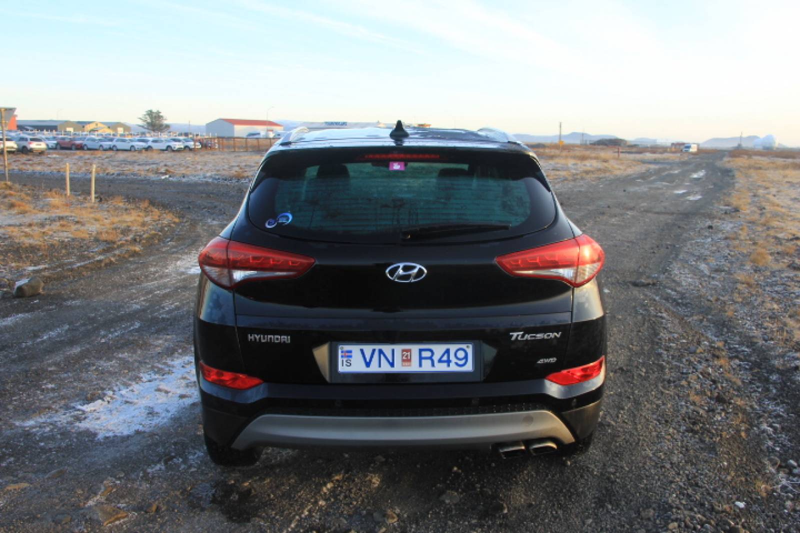 Hyundai Tucson Back side