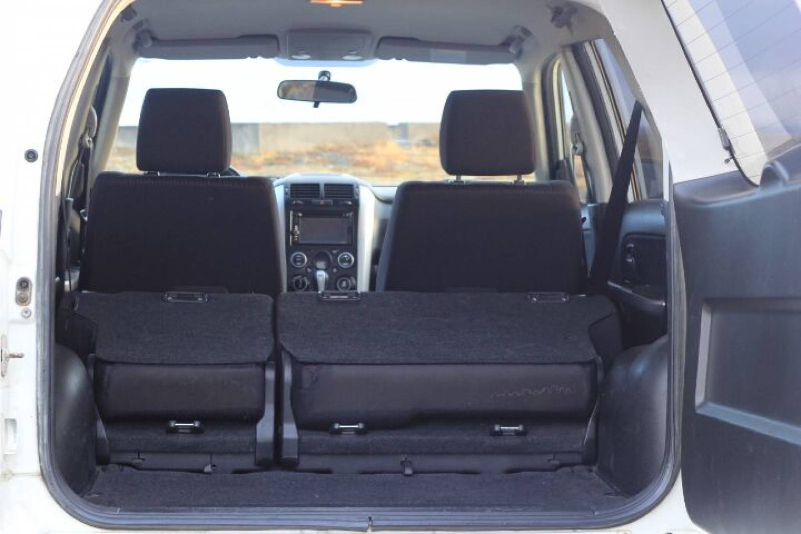 Suzuki Grand Vitara luggage space with back seats folded down